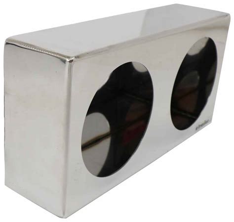 2 hole steel brake and reverse light housing box|Buyers Products Tail Light Mounting Box .